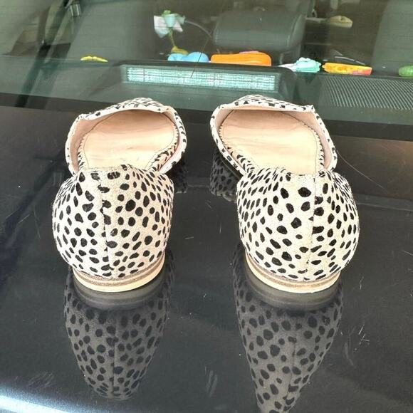 Isaace Mizrahi Women’s Animal Print Pointed Toe Flat‎ Shoes Size 10 - Picture 4 of 9